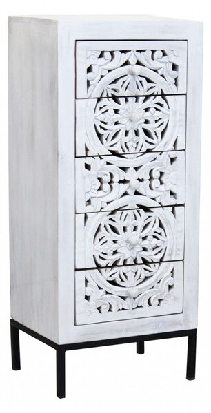 Mobile Foster 45x35x105 h cm in Legno Marrone