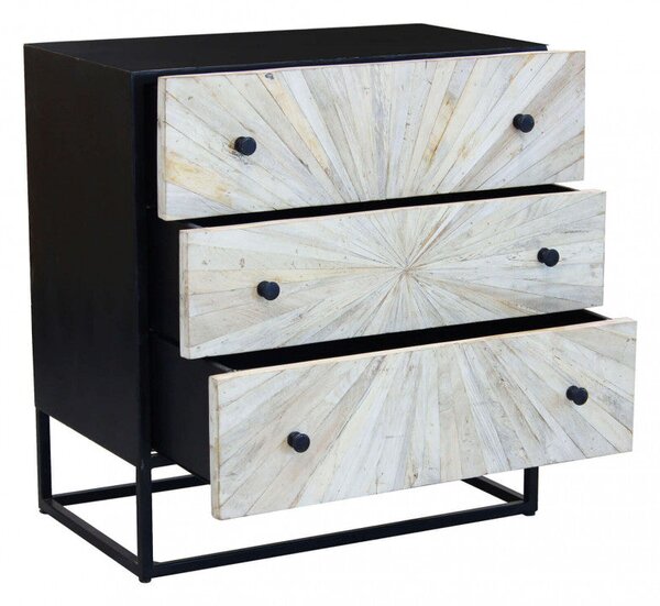 Mobile Kimball 75x45x81 h cm in Legno Marrone