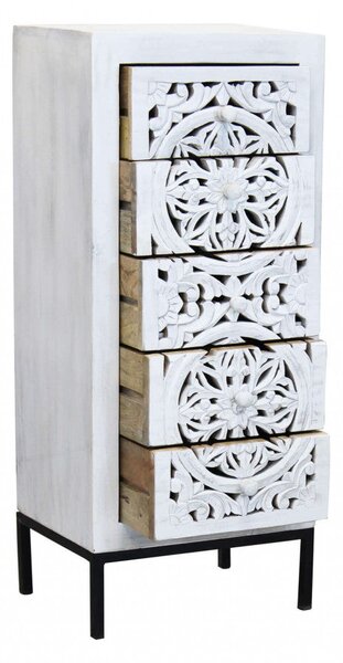Mobile Foster 45x35x105 h cm in Legno Marrone