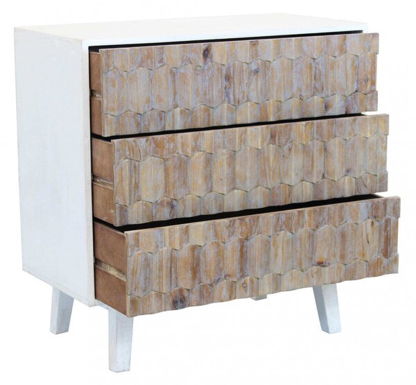 Mobile Alwyn 88x45x89 h cm in Legno Bianco