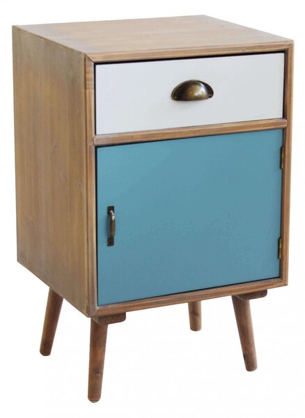 Mobiletto Calgary 40x36,5x64 h cm in Legno Multicolor