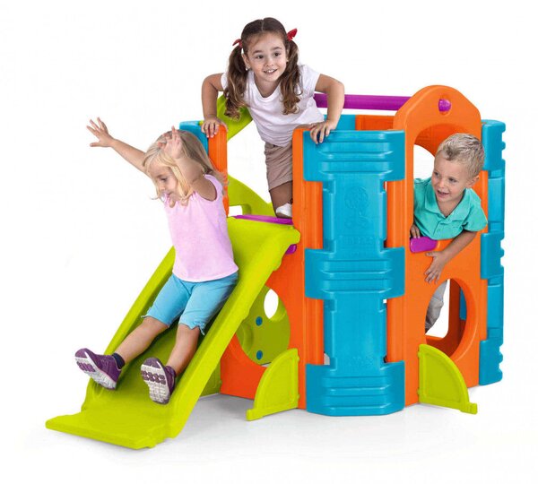 Scivolo Activity Park 84x167x101 h cm in Plastica Multicolor