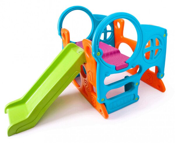 Scivolo Activity Center 29x103x79 h cm in Plastica Multicolor