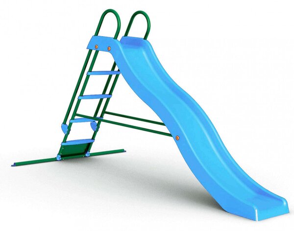 Scivolo Onda 285x150x168 h cm in Plastica Multicolor