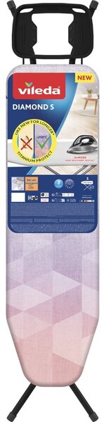 Asse da stiro 114x34 cm Diamond S – Vileda
