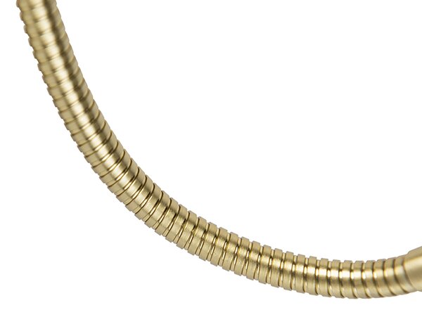 Lampada da parete in ottone con paralume in velluto ovale verde 25 cm - Brescia Combi