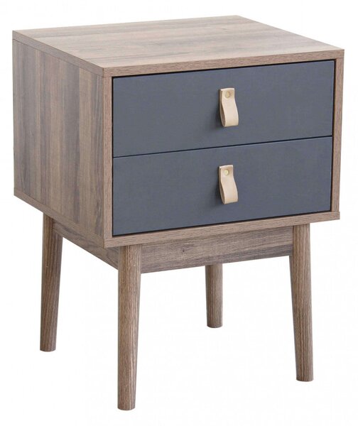 Mobiletto Pascal 45x39x59 h cm in Legno Grigio