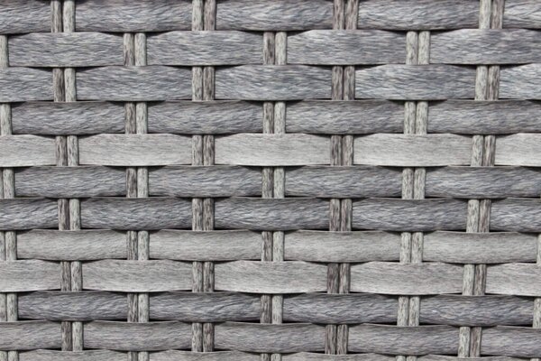 Set Salotto da Giardino Divano 2 Poltrone e Tavolino con Cuscini in Wicker Grigio