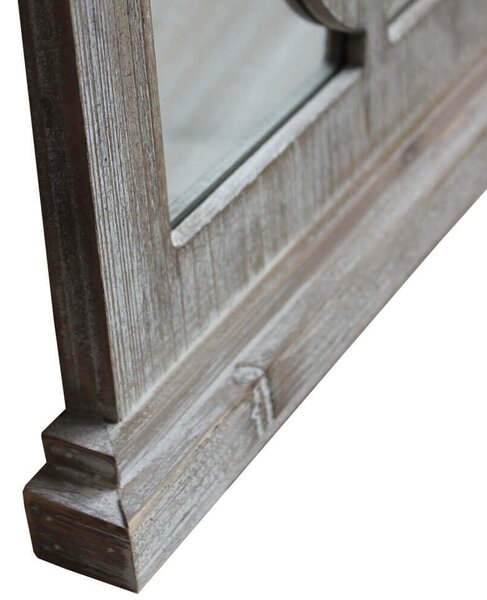 Specchio 65x3,5x93 h cm in Legno di paulownia Marrone