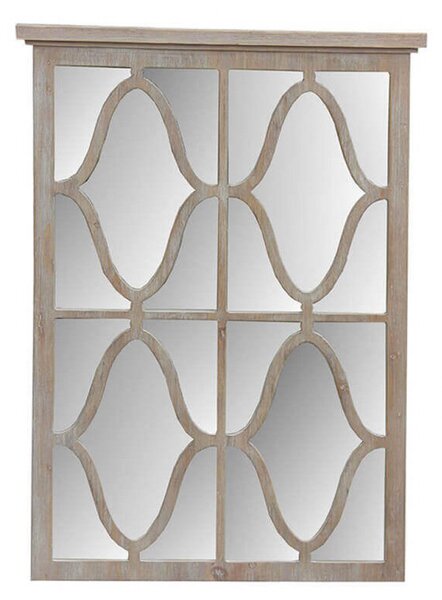 Specchio 65x3,5x93 h cm in Legno di paulownia Marrone