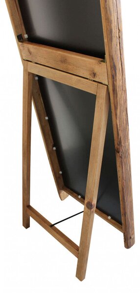 Specchio Wallace 62x8x165 h cm in Pino riciclato Marrone