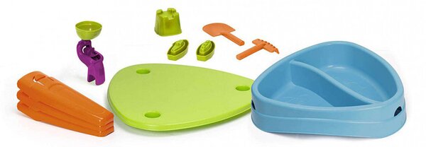 Tavolino Play Island 70x70x46 h cm in Plastica Multicolor
