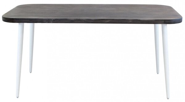 Tavolo Granada 160x90x74,5 h cm in Alluminio Grigio