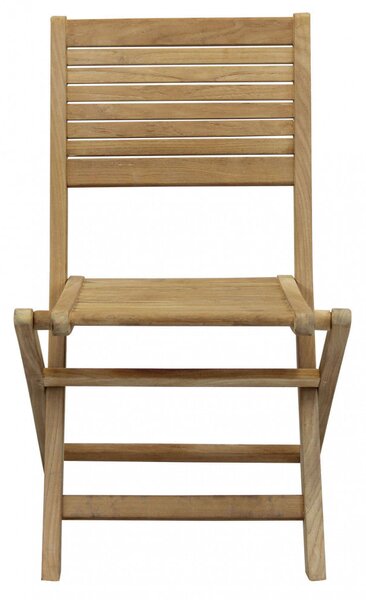 Sedia Mirage Pieghevole 42x51x85 h cm in Legno Marrone