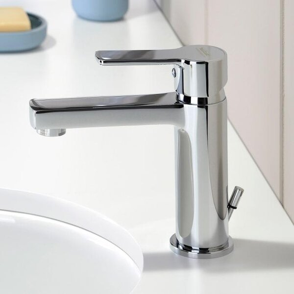 Kronenbach Neura 2.0: Miscelatore monocomando per lavabo, modello "Water-Save" (risparmio idrico)