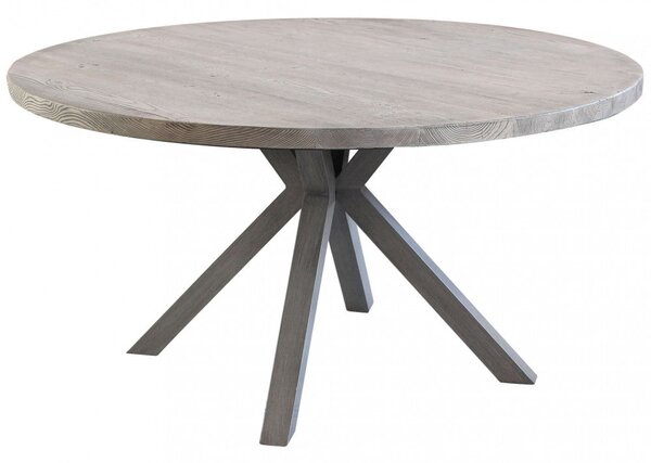 Tavolo Malesia Ø140x75 h cm in Alluminio Grigio