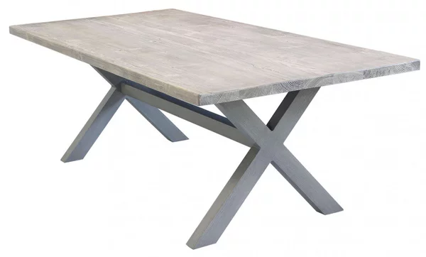 Tavolo Malesia 200x100x74 h cm in Alluminio Grigio