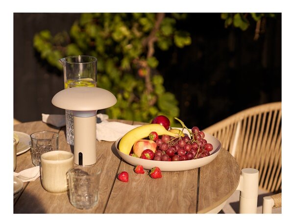 Tavolo da pranzo da giardino rotondo in metallo ø 90 cm Abela – House Nordic