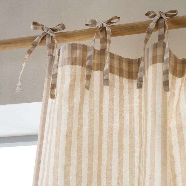 Tenda beige 140x183 cm Zanzibar Woven Stripe – Pineapple Elephant