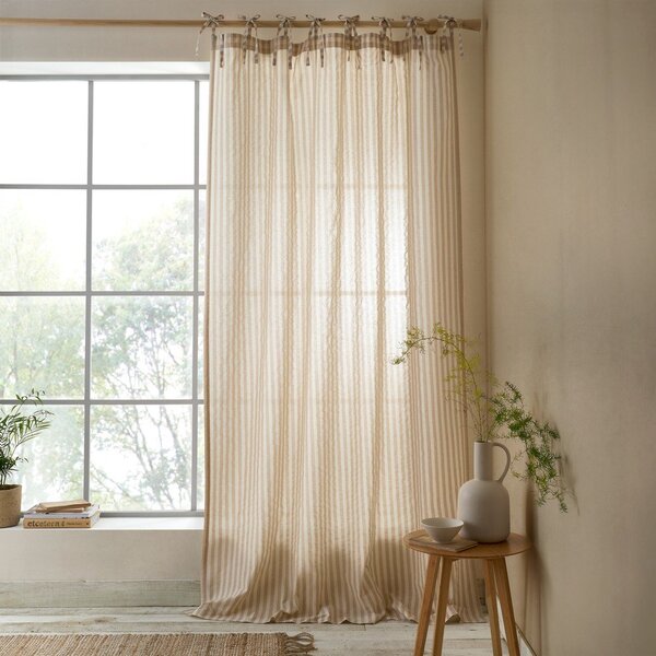 Tenda beige 140x183 cm Zanzibar Woven Stripe – Pineapple Elephant