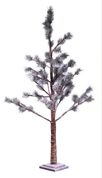 Albero di Natale Luminoso 162 LED in Carta H180cm Marrone