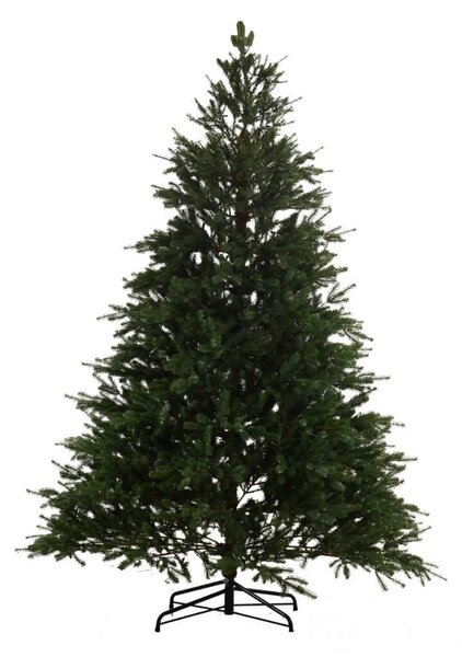 Albero di Natale Luminoso 350 LED H225cm Verde