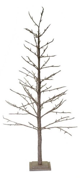 Albero di Natale Luminoso 186 LED in Carta H150cm Oro