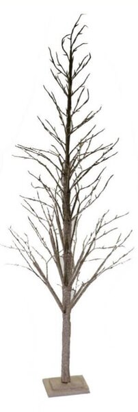 Albero di Natale Luminoso 306 LED in Carta H210cm Oro