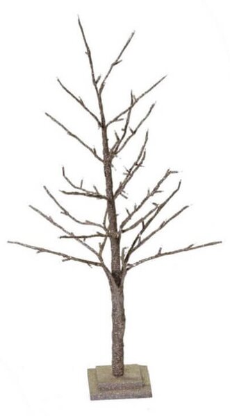 Albero di Natale Luminoso 78 LED in Carta H93cm Oro