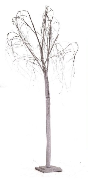 Albero di Natale Luminoso in Legno H180cm Salice Bianco