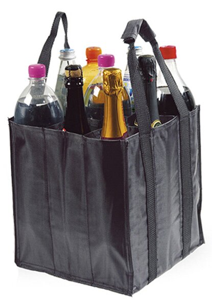 Borsa Portabottiglie in Tessuto per 9 Bottiglie Max 15 Litri