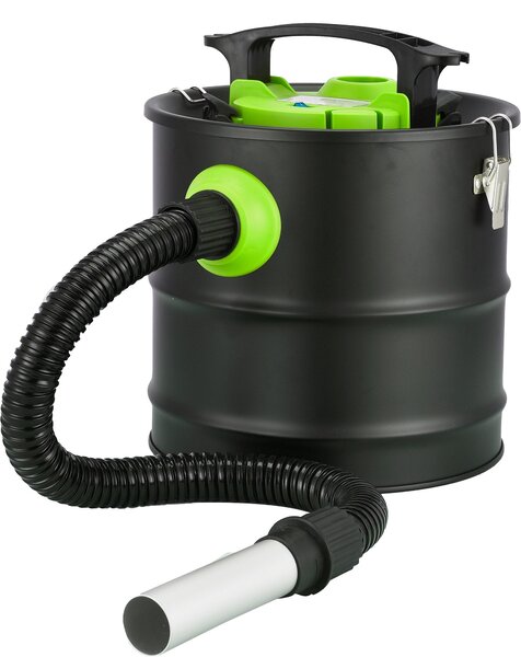 Bidone Aspiracenere Aspirapolvere 800W 12 Litri con Tubo Flessibile Qlima ASZ 2010
