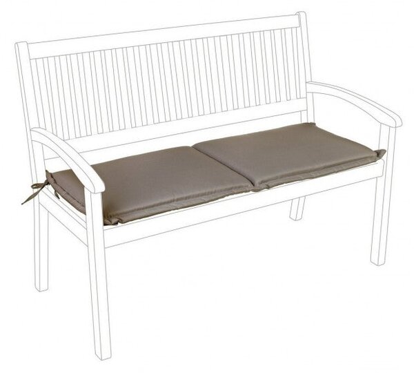 Cuscino Poly180 Choco per Panca 2 Posti in Tessuto per Esterno