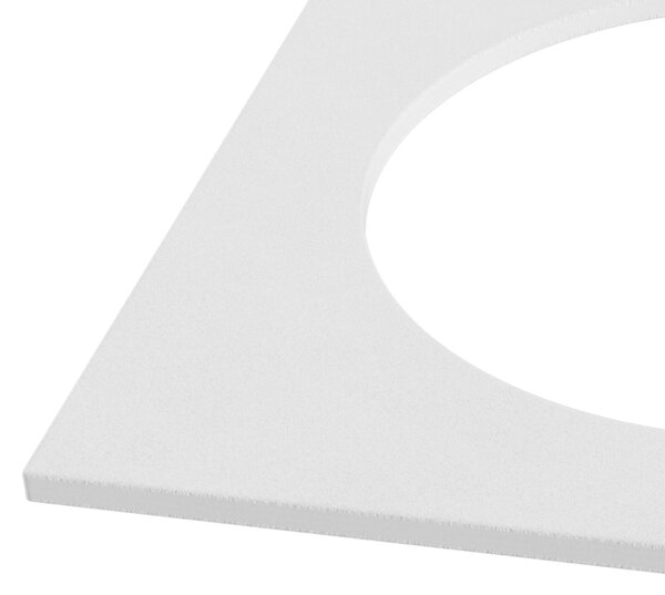 Faretto da incasso Accessorio Downlight in Alluminio Kappell Bianco