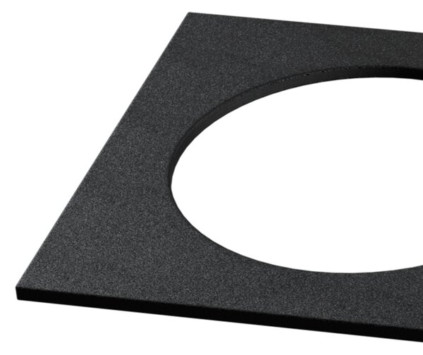 Faretto da incasso Accessorio Downlight in Alluminio Kappell Nero