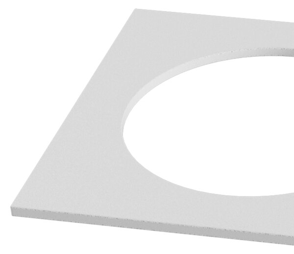 Faretto da incasso Accessorio Downlight in Alluminio Kappell Bianco
