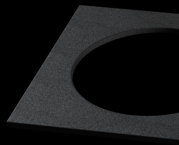Faretto da incasso Accessorio Downlight in Alluminio Kappell Nero