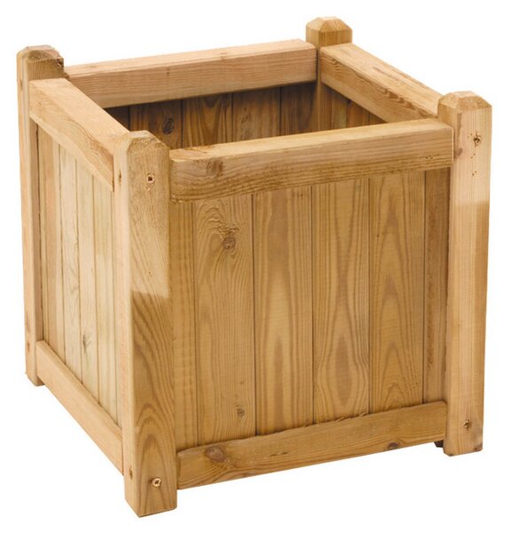 Fioriera da Giardino in Legno 40x40x40 cm Bauer