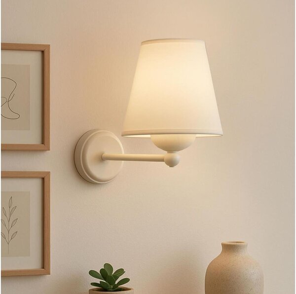 Lampada da parete ASPARAGUS 1xE27/40W/230V bianca