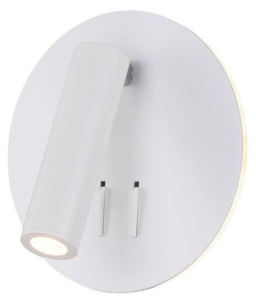 Lampada da parete Ceiling & Wall in Alluminio Ios 176 Bianco