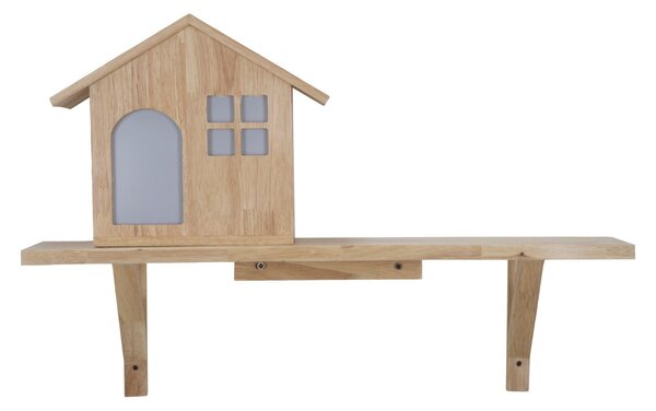 Lampada da Muro Sweet Home 60x16x39 cm Legno Marrone