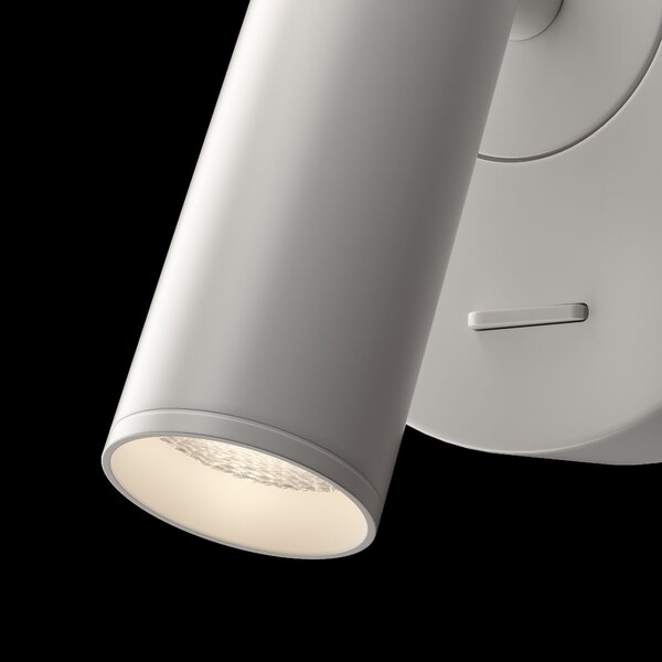Lampada da parete Ceiling & Wall in Metallo Mirax Bianco