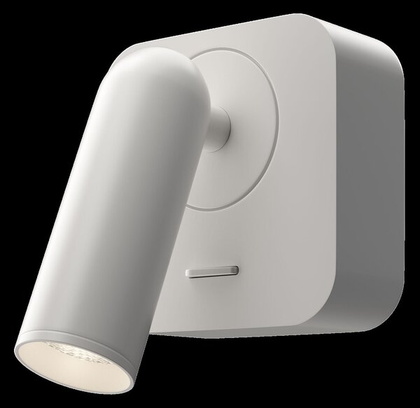 Lampada da parete Ceiling & Wall in Metallo Mirax Bianco