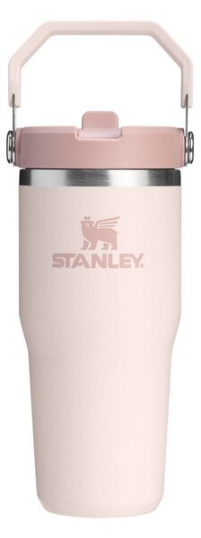 Borraccia termica rosa chiaro in acciaio inox 410 ml IceFlow™ Flip Straw 2.0 Tumbler Rose Quartz – Stanley
