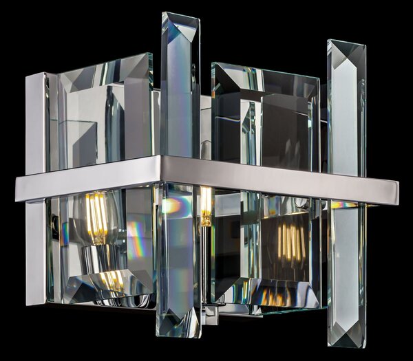 Lampada da parete Modern in Metallo Cerezo Cromo
