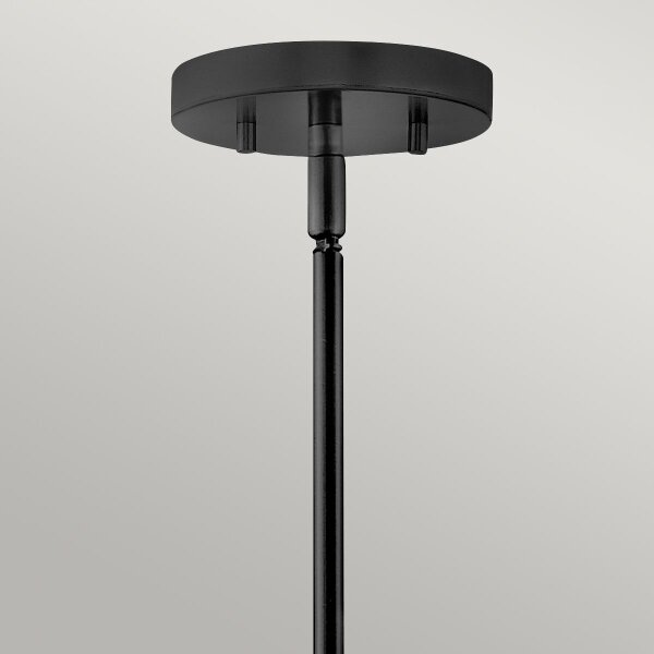 Hinkley HK-GRAHAM-L-BK - Lampadario a plafone GRAHAM 4xE14/40W/230V nero