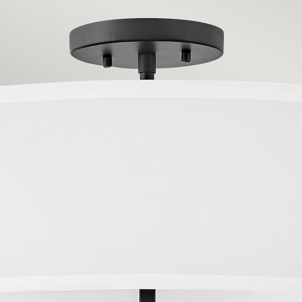 Hinkley HK-GRAHAM-L-BK - Lampadario a plafone GRAHAM 4xE14/40W/230V nero