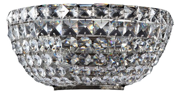 Lampada da parete Royal Classic in Metallo Basfor Nickel Antique