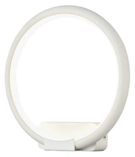 Lampada da parete Modern in Metallo Nola Bianco