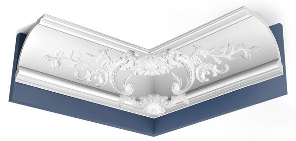 Cornice a soffitto Orac Decor LUXXUS C338B Rococò Barocco 2 m